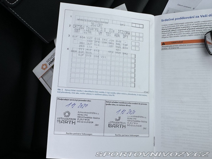 Volkswagen Ostatní modely Touareg 3,0TDI 210kW 4x4 ELEGANCE 2020