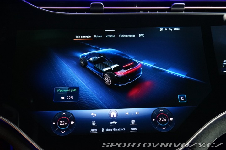 Mercedes-Benz Ostatní modely EQE 43 AMG*4M*HYPERSCREEN*TAŽ 2023