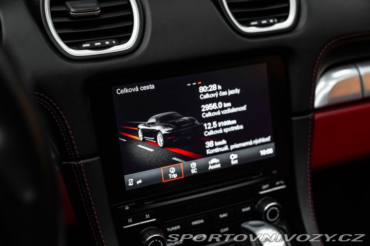 Porsche Boxster 718, BOSE, CHRONO, VÝFUKY 2017