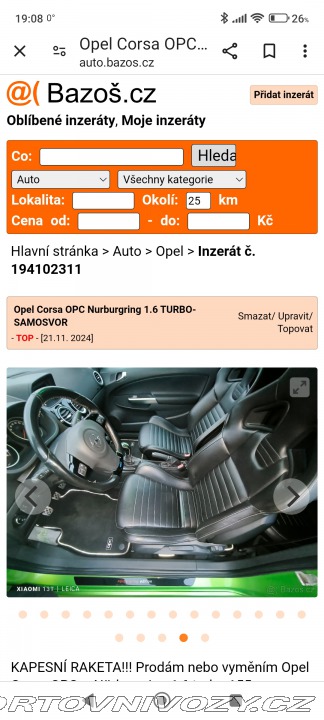 Opel Corsa OPC Opel S-D F111 2012