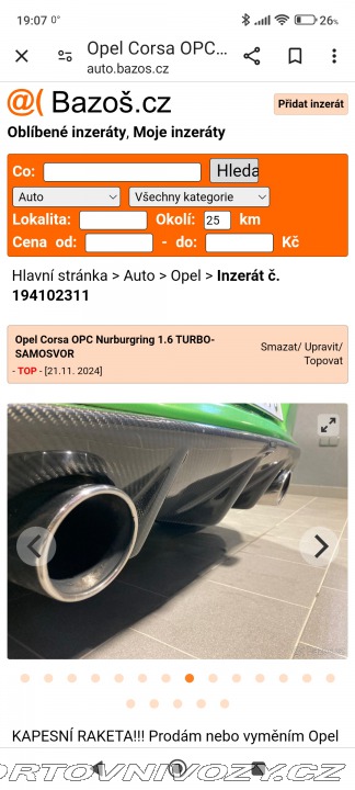 Opel Corsa OPC Opel S-D F111 2012