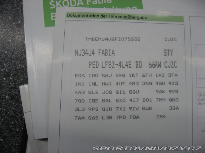 Škoda Ostatní modely Fabia 1,2 TSI 90PS III Style C 2015