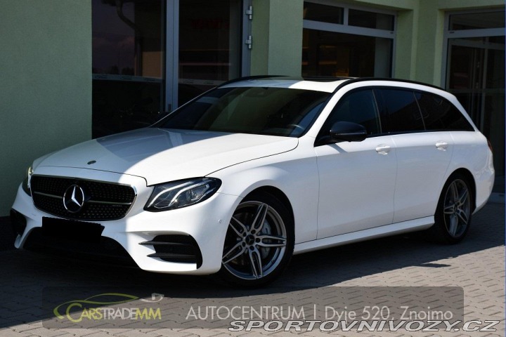 Mercedes-Benz E 43 AMG PANORAMA REZERVACE 2017