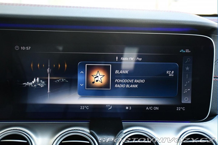 Mercedes-Benz E 43 AMG PANORAMA REZERVACE 2017