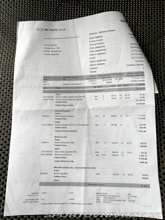 BMW 3 E93 335i DKG 2009