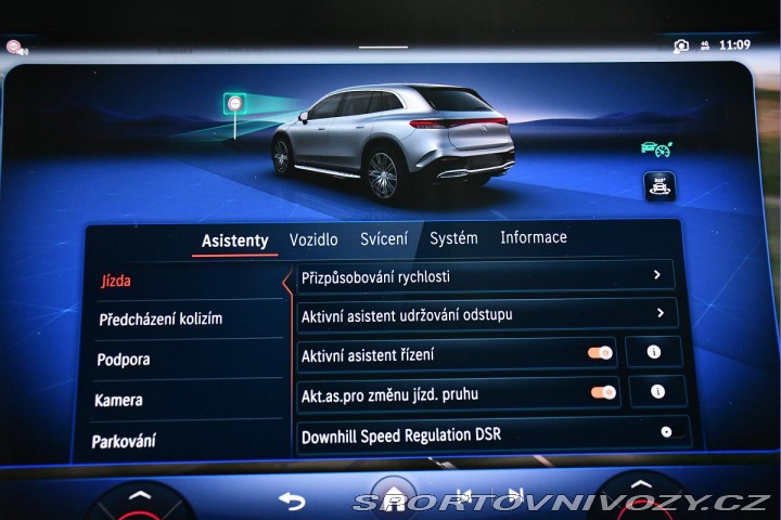 Mercedes-Benz Ostatní modely EQS 500 4M SUV HYPERSCREEN ZÁ 2024