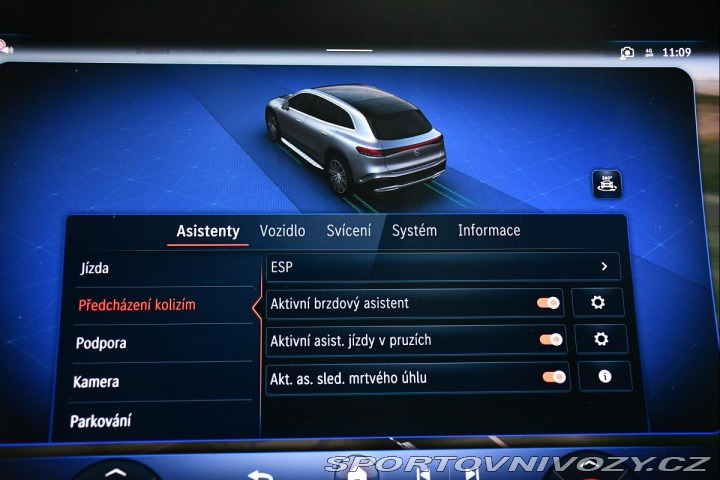 Mercedes-Benz Ostatní modely EQS 500 4M SUV HYPERSCREEN ZÁ 2024