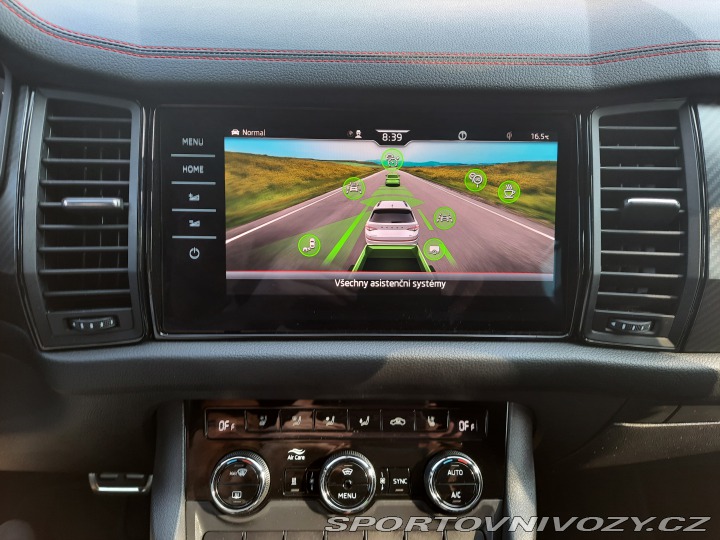 Škoda Kodiaq RS PANORAMA, NEZ.TOPENÍ 2021