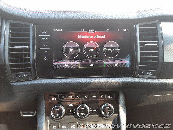 Škoda Kodiaq RS PANORAMA, NEZ.TOPENÍ 2021