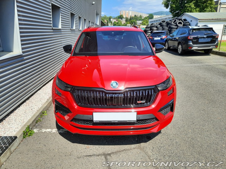 Škoda Kodiaq RS PANORAMA, NEZ.TOPENÍ 2021