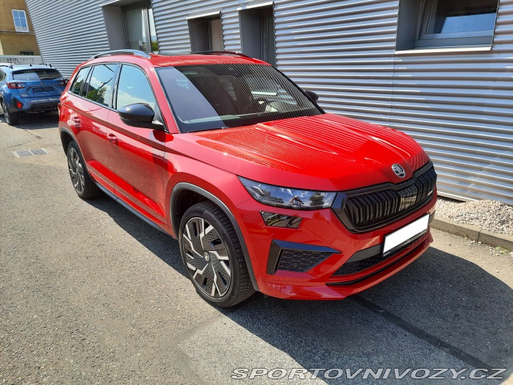 Škoda Kodiaq RS PANORAMA, NEZ.TOPENÍ 2021