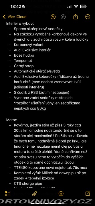 Audi S3 STAGE 3 TTE480 KWV3 2009