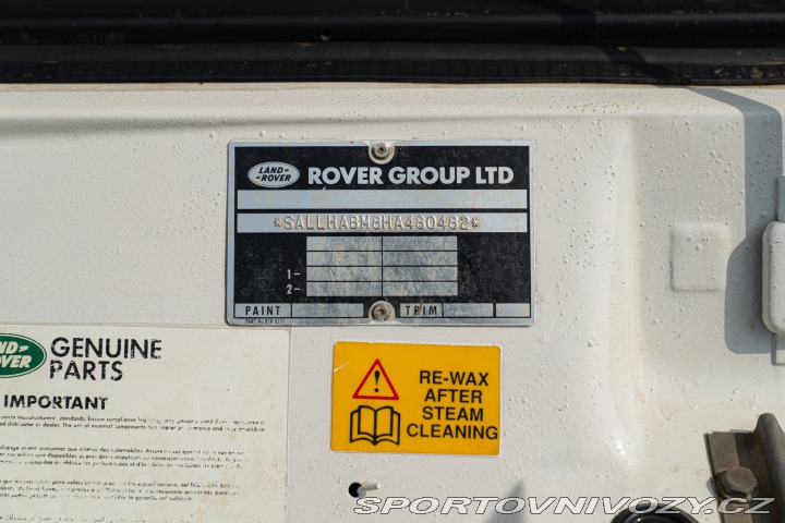 Ostatní značky Ostatní modely Land Rover RANGE ROVER 3.9 1991