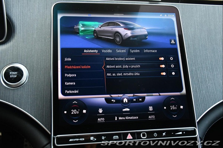 Mercedes-Benz Ostatní modely EQE AMG 53 4MATIC+ZÁRUKA 1M 2023