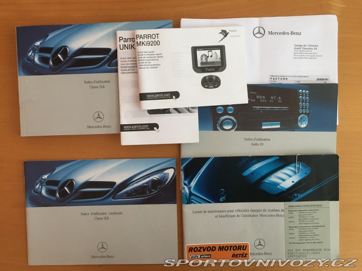 Mercedes-Benz SLK R171 200K TOP STAV - DPH 2006