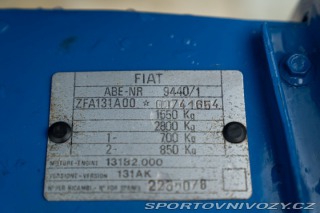Fiat Ostatní modely 131 ABARTH RALLY TRIBUTE 1981
