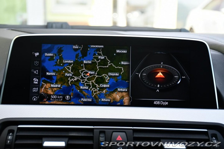 BMW 6 640d XD HUD ČR 2016