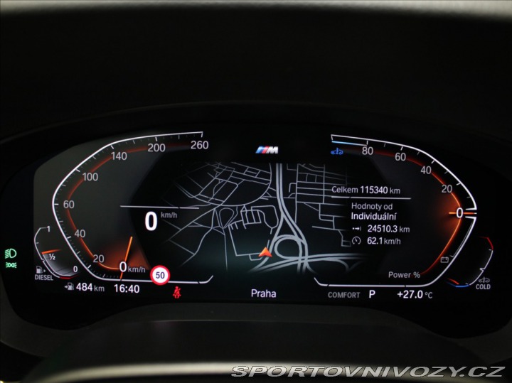 BMW 5 2,0 520d AT M-Paket 1.maj 2021