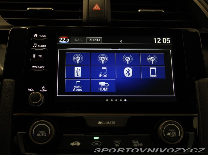 Honda Civic 1,0 Turbo 126k. SPORT 1.m 2020