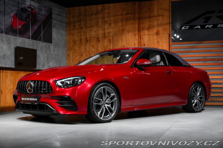 Mercedes-Benz E 4Matic, Kabriolet, Masáže 2021