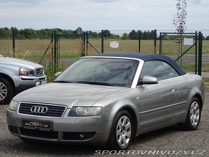 Audi A4 1.8T 120kW KABRIO MANUÁL 2003