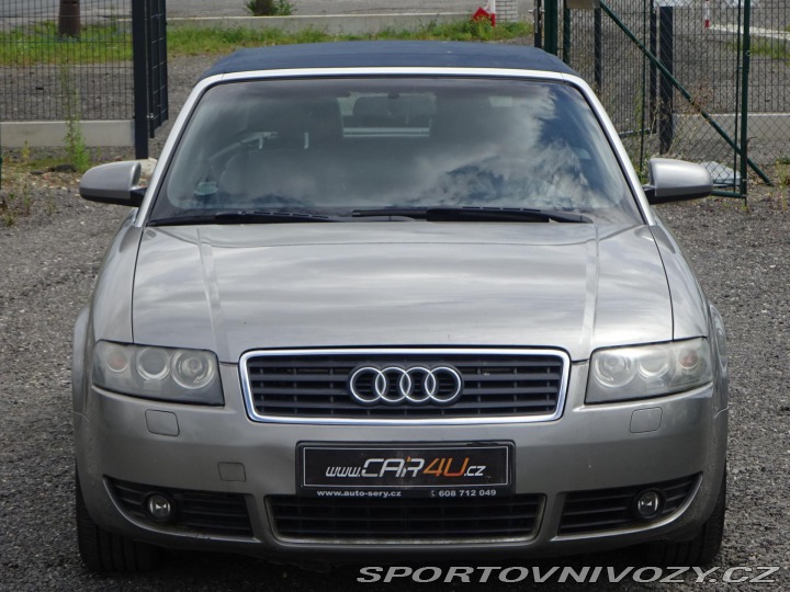 Audi A4 1.8T 120kW KABRIO MANUÁL 2003