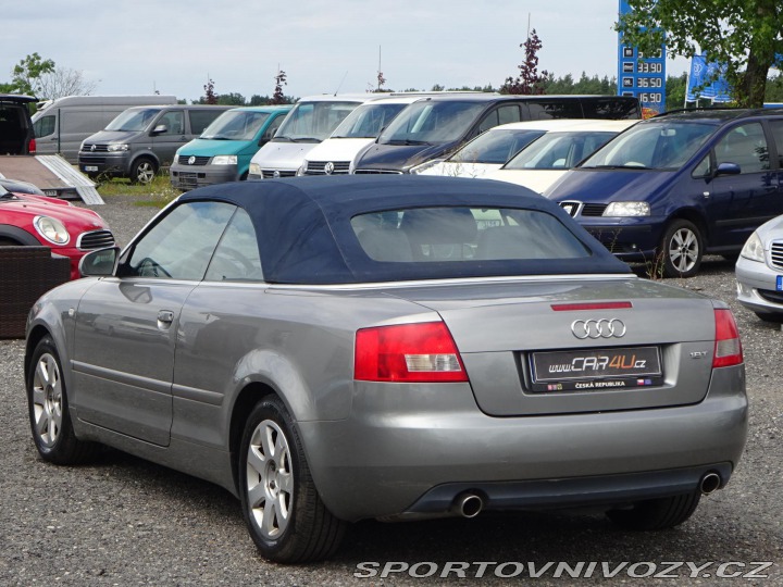 Audi A4 1.8T 120kW KABRIO MANUÁL 2003