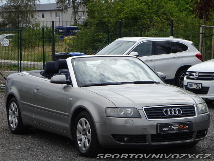 Audi A4 1.8T 120kW KABRIO MANUÁL 2003