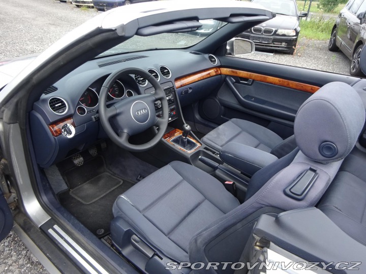 Audi A4 1.8T 120kW KABRIO MANUÁL 2003