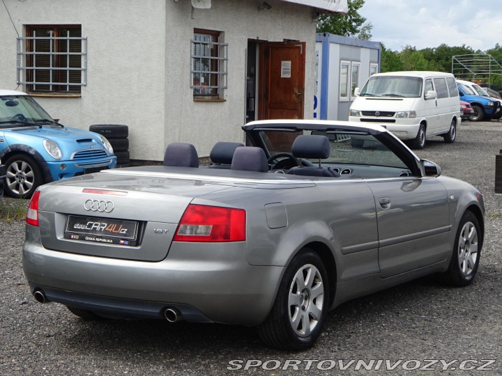 Audi A4 1.8T 120kW KABRIO MANUÁL 2003