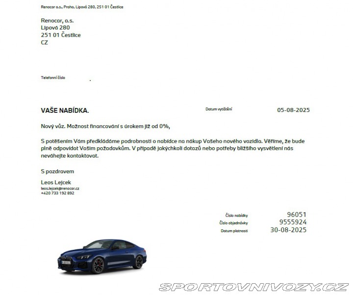 BMW 4 M440d xDrive Coupé 2025