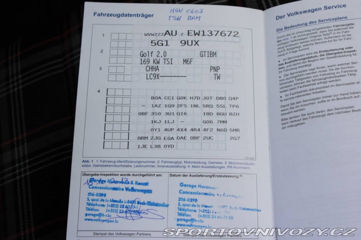 Volkswagen Golf 2.0 TSI BMT GTI Performa 2013