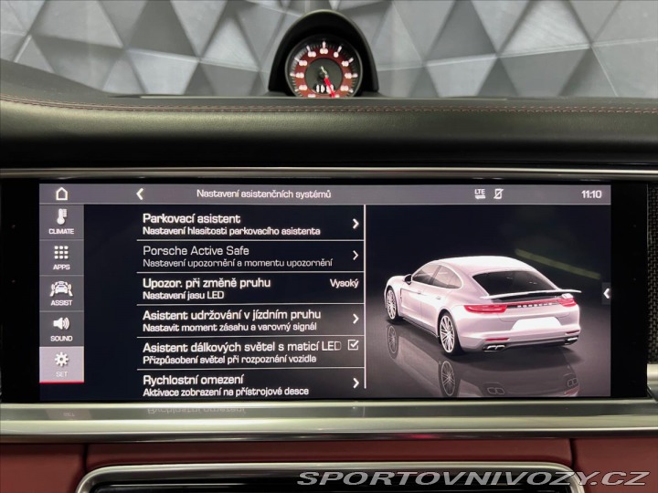 Porsche Panamera TURBO 404 KW, SPORT VÝFUK 2019