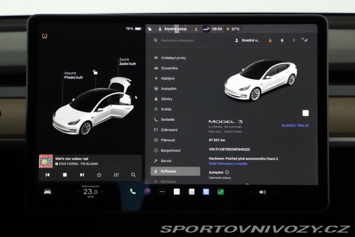 Tesla Model 3 Long Range 4WD 78kWh 2021