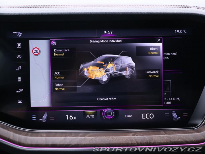 Volkswagen Ostatní modely Touareg 3,0 TDI V6 210kW 4M CZ DP 2019