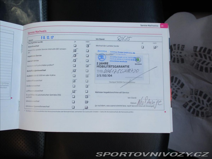 Škoda Octavia RS 2,0 TDi RS 125kw DSG 2maj 2012