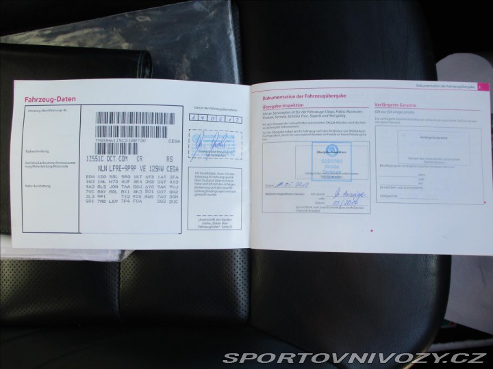 Škoda Octavia RS 2,0 TDi RS 125kw DSG 2maj 2012