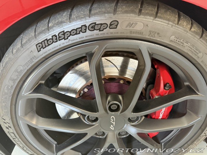Porsche Cayman GT4, pdk,chrono,skořepiny 2022