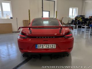 Porsche Cayman GT4, pdk,chrono,skořepiny 2022