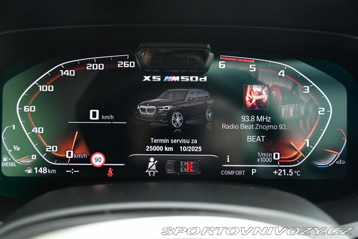 BMW X5 M50d LASER PANOR MASÁŽE H 2018