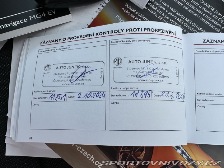 MG Ostatní modely MG4 REZERVOVÁNO, 64kWh 150kW 2023