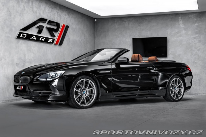 BMW 6 cabrio, head-up, ventilac 2013