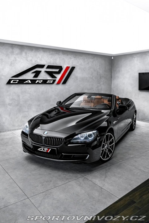 BMW 6 cabrio, head-up, ventilac 1800