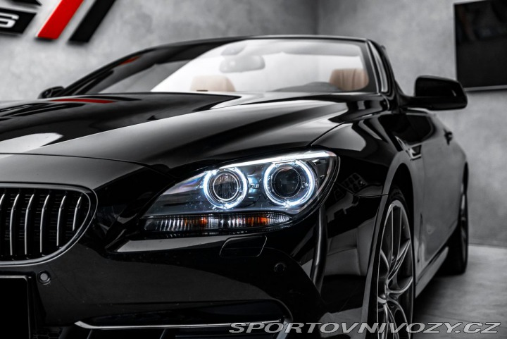 BMW 6 cabrio, head-up, ventilac 1800
