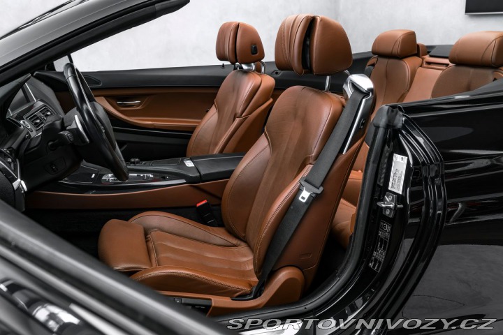 BMW 6 cabrio, head-up, ventilac 2013