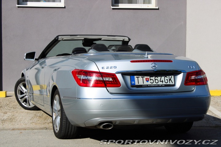 Mercedes-Benz E Kabriolet 220 CDI Blue A 2011