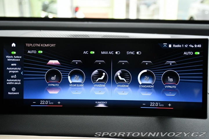 BMW iX xDrive40 H/K TAŽNÉ ČR 2022