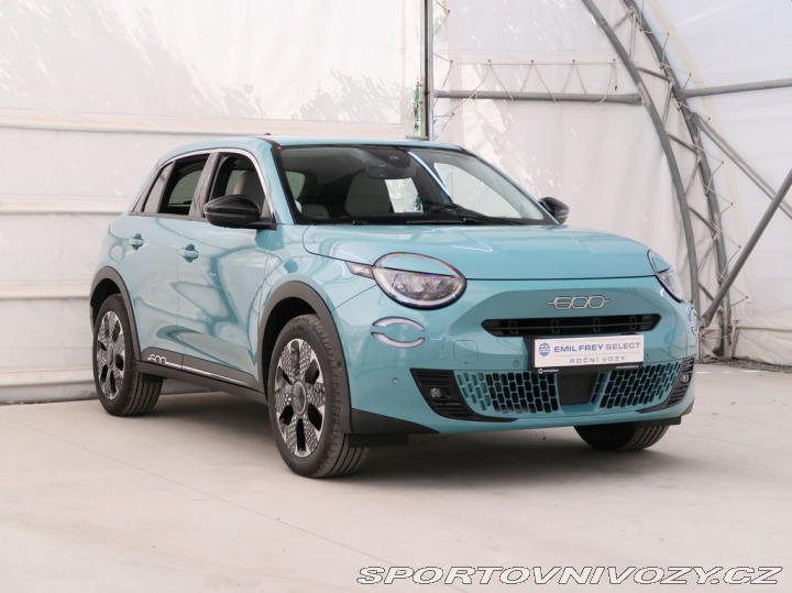 Fiat 600 1.2HYBRID,CZ,1Maj,LaPrima 2024