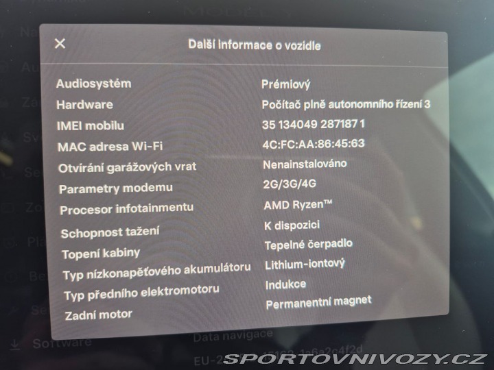 Tesla Model Y Performance AWD 393kW (O 2023