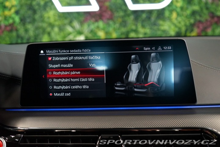BMW M5 COMPETITION*xDRIVE*MASÁŽ* 2019